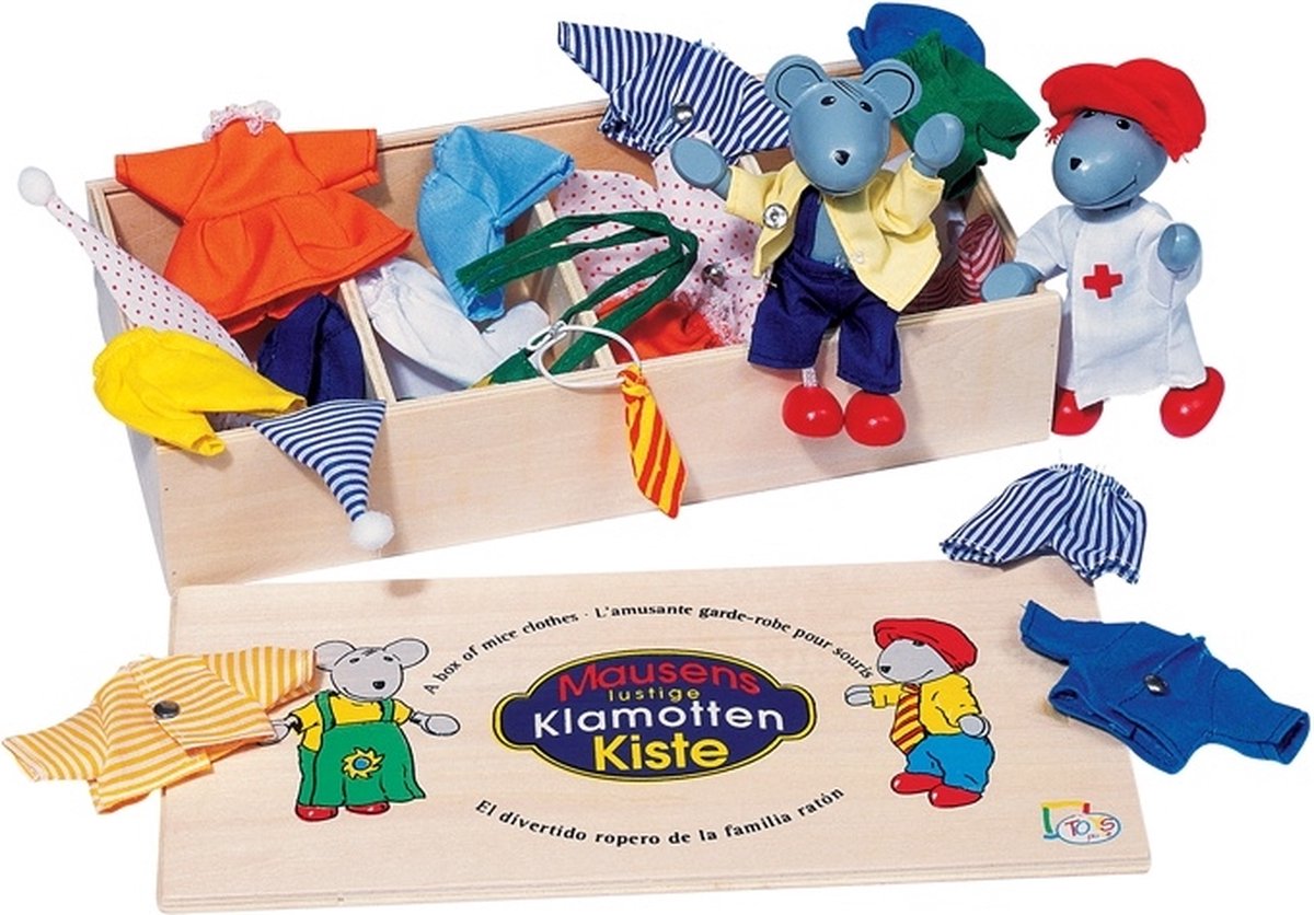 Goki musedukker + tøj