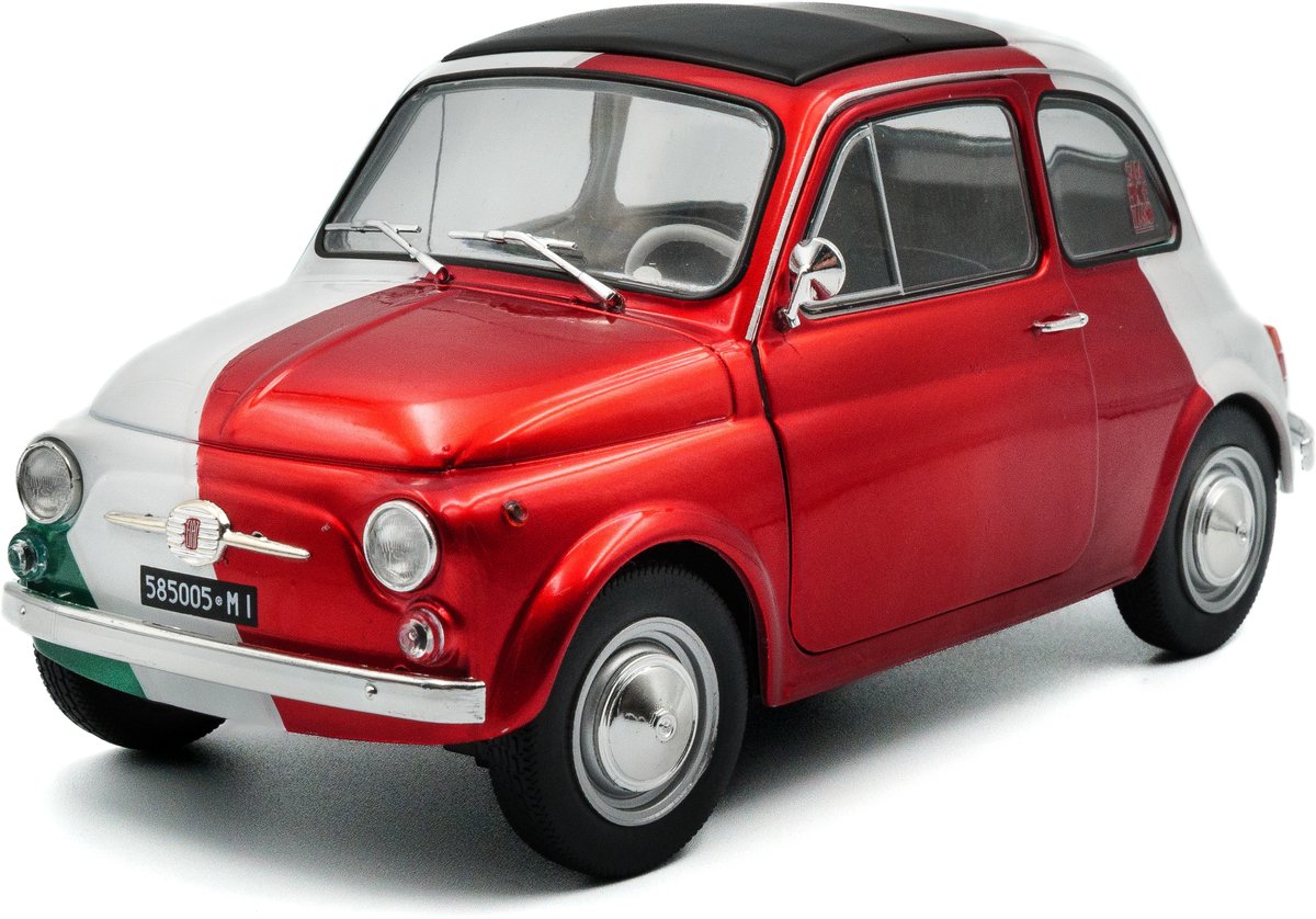 Solido fiat 500 hyldest til italia 1:18 s1801409