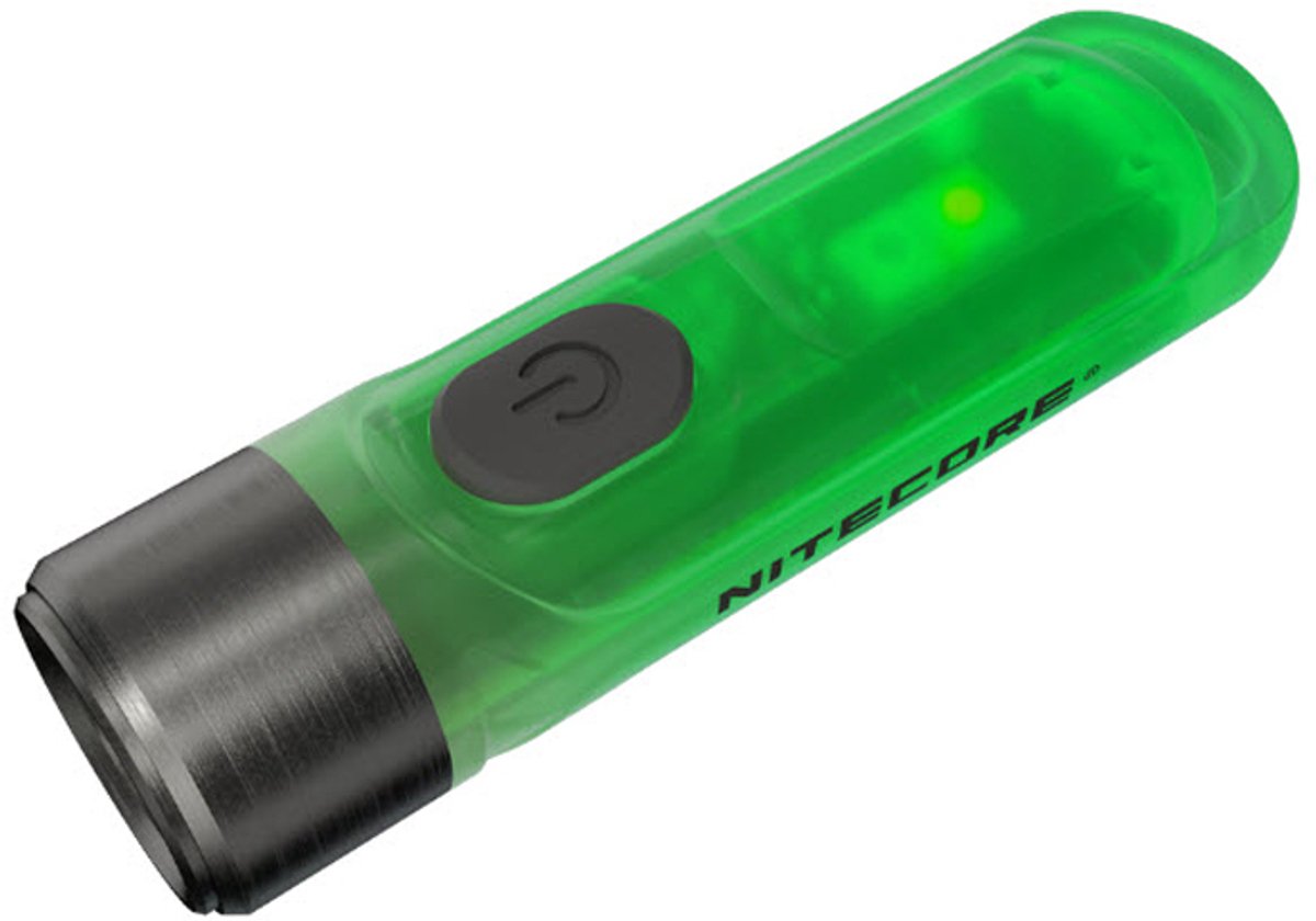 Nitecore tiki gitd nøglering lampe genopladelig