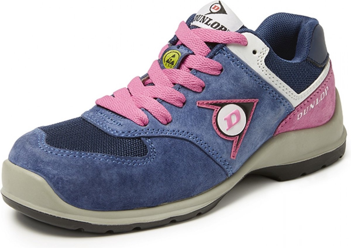 Dunlop sko dunlop - lady arrow lav sikkerhedssneaker s3 blå pink