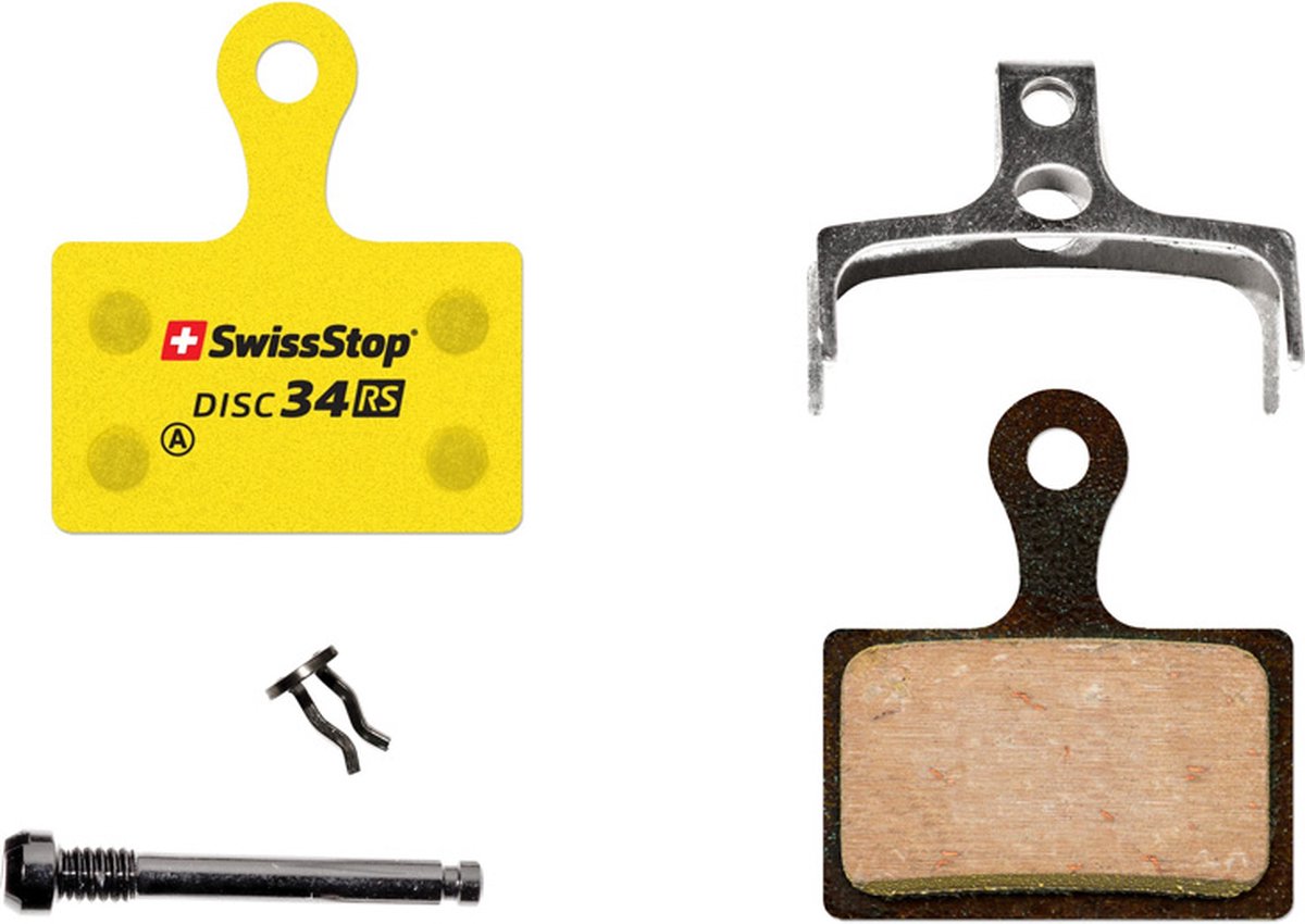 Swissstop - bremseklodssæt skive 34 rs - shimano, trp, tektro, rever