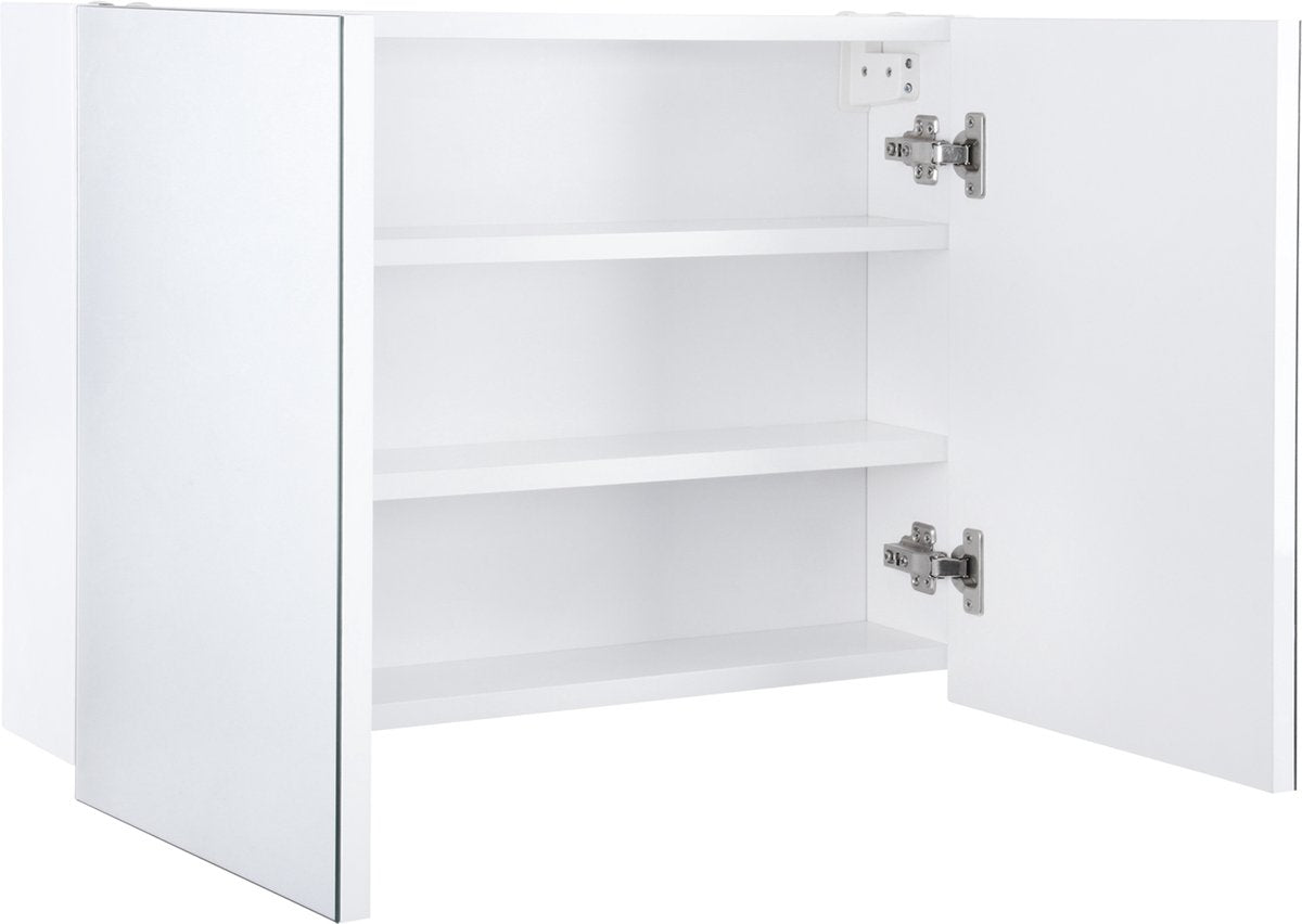 Differnz brida spejlskab - 50 x 67,5 x 15 - hvid