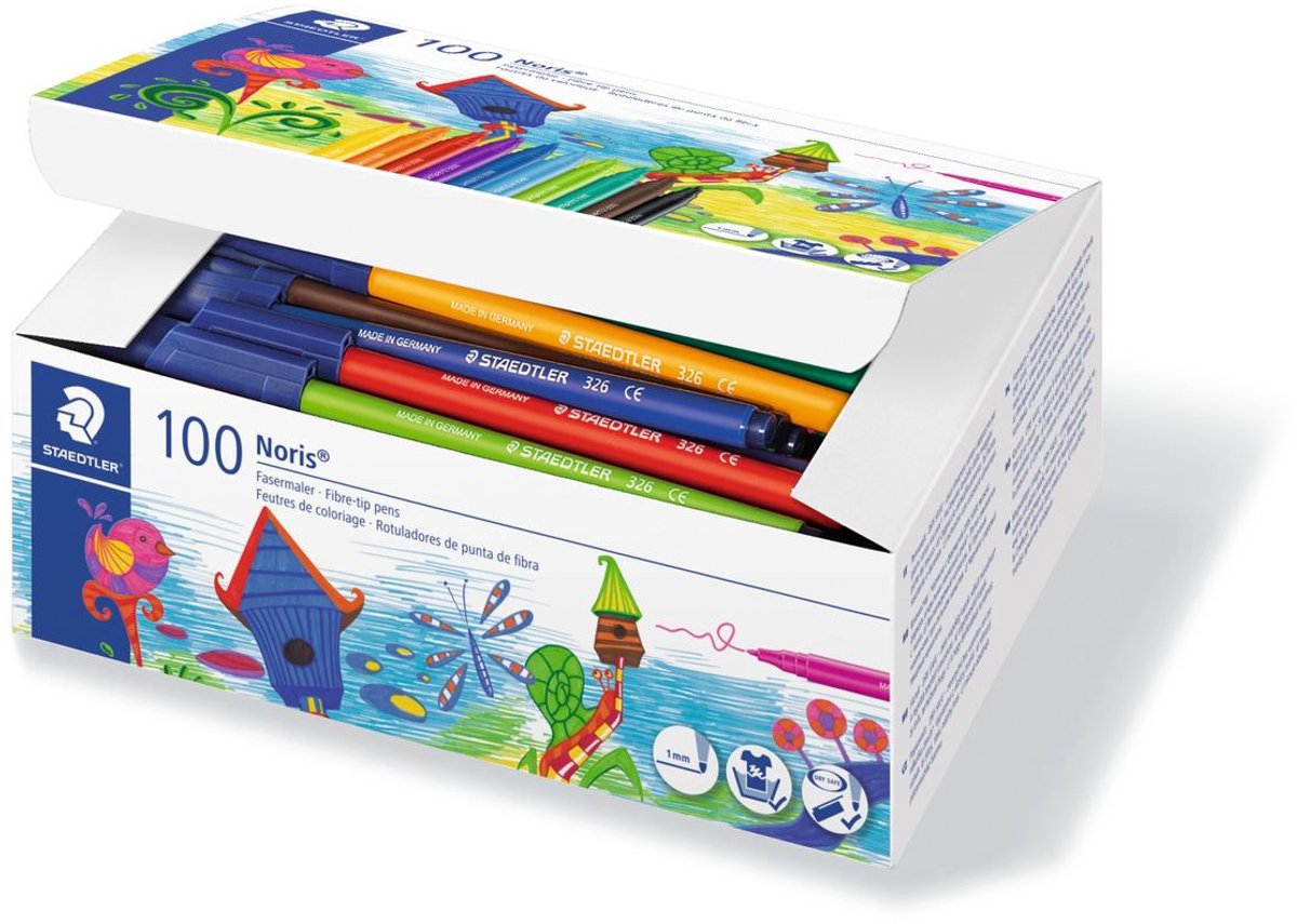 Staedtler noris tusch klasse pakke 100 stk
