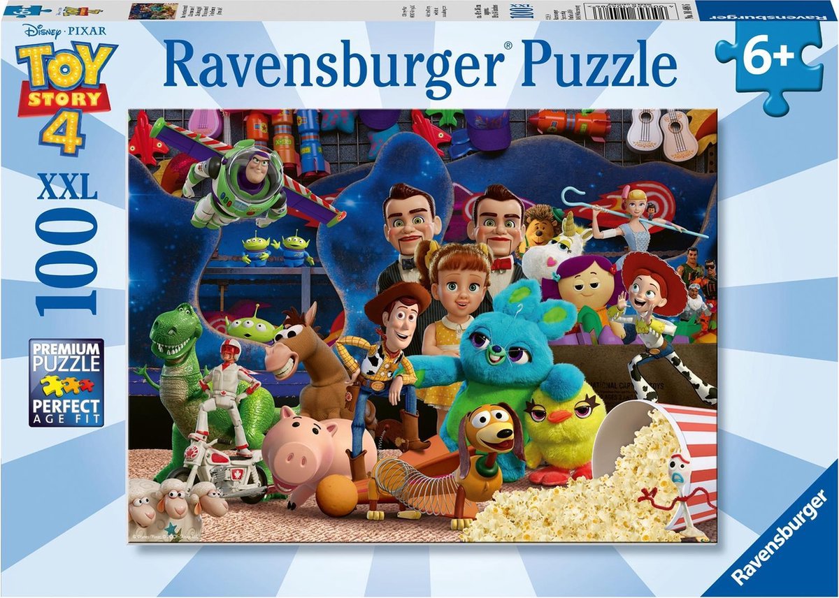 Ravensburger puslespil toy story 4 - puslespil - 100 brikker