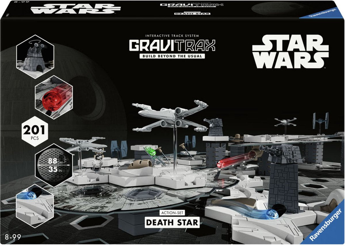 Gravitrax ravensburger - - actionsæt dødsstjerne - marmorbane - til børn og voksne