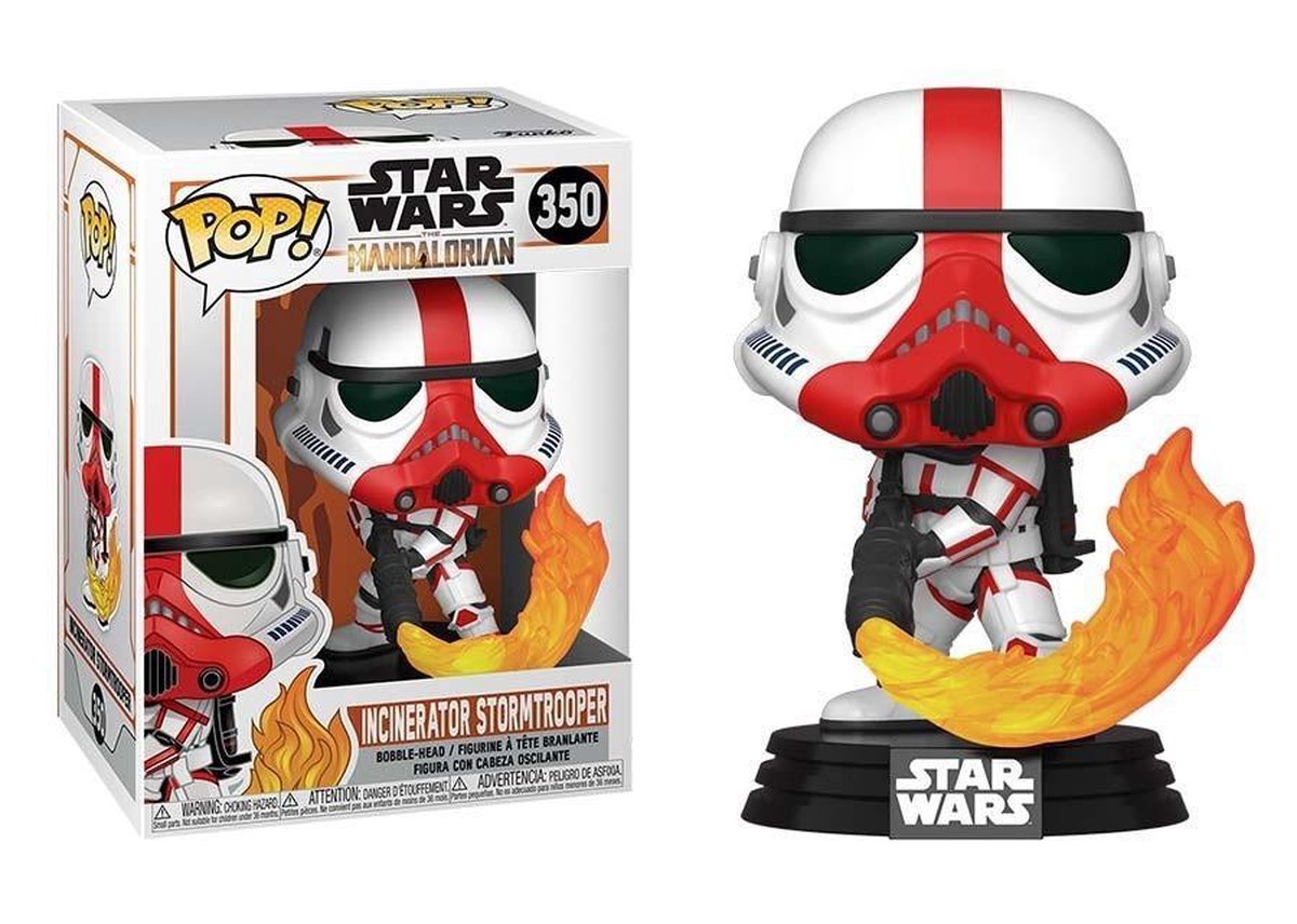 Funko pop! den mandalorian - forbrændings stormtrooper