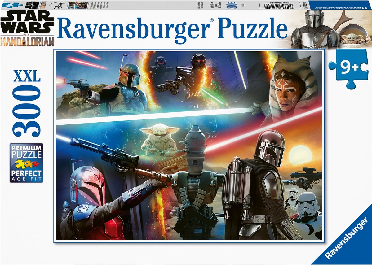 Ravensburger puslespil mandalorian: krydsild - puslespil - 300 brikker