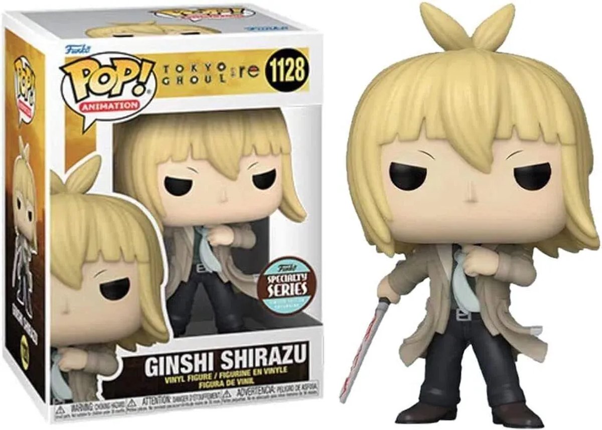 Funko pop! Anime: Tokyo Ghoul - Ginshi Shirazu #1128 Specialty Series