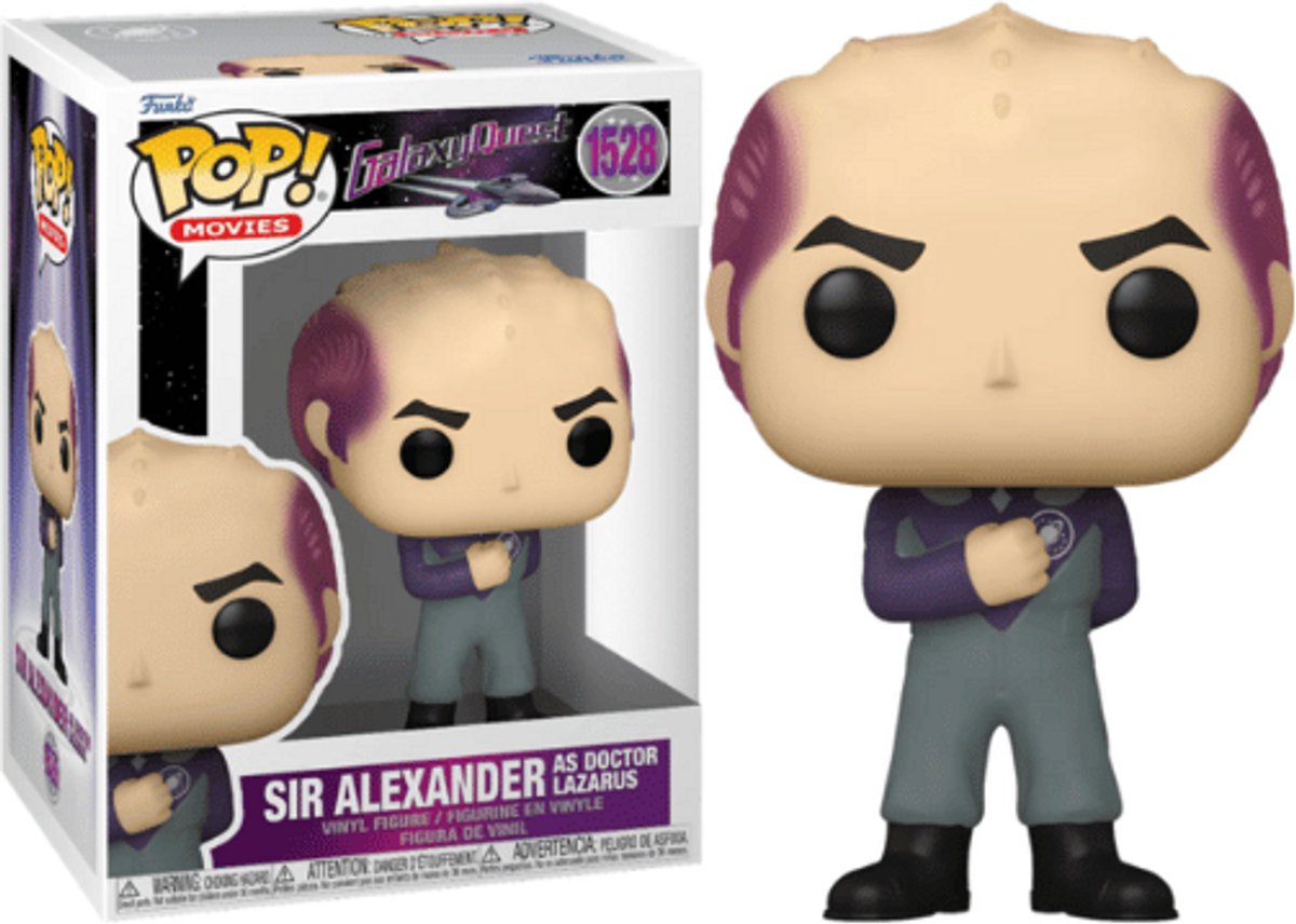 Funko pop! film: galaxy quest - sir alexander som doktor lazarus
