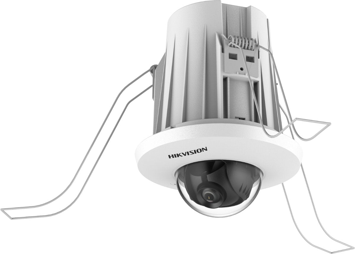 Hikvision ds-2cd2e43g2-u, IP-sikkerhedskamera, indendørs, kablet, loftsvæg, hvid, kuppel