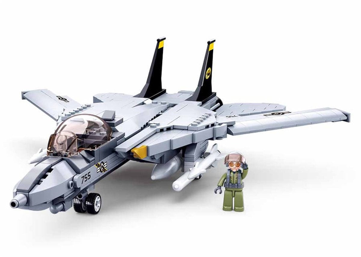 Sluban moderne jagerfly - 404 stk.