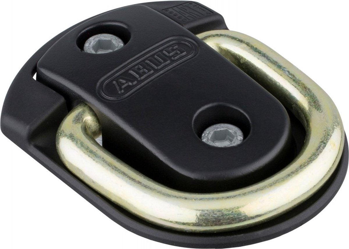 Abus WBA75 Væggulv Anker Lock - Sort, 14 mm tyk, ekstremt høj modstand, egnet til kædelås #Abuswba75