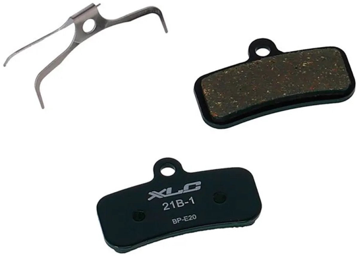 Xlc bp-e20 bremseklods - skivebremse (shimano tektro) - heavy duty - sammensat: organisk - e-cykel - sort