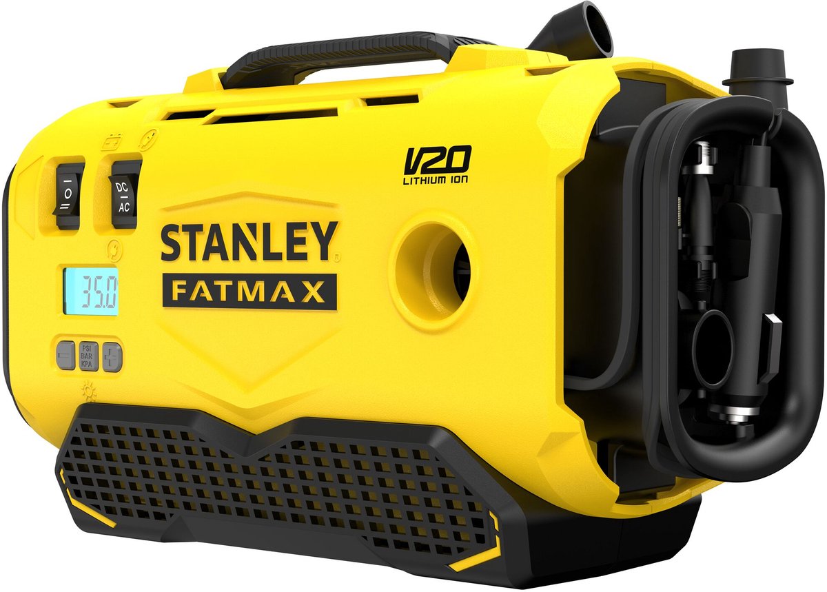 Stanley fatmax 18v 3in1 kompressor sfmce520b-qw
