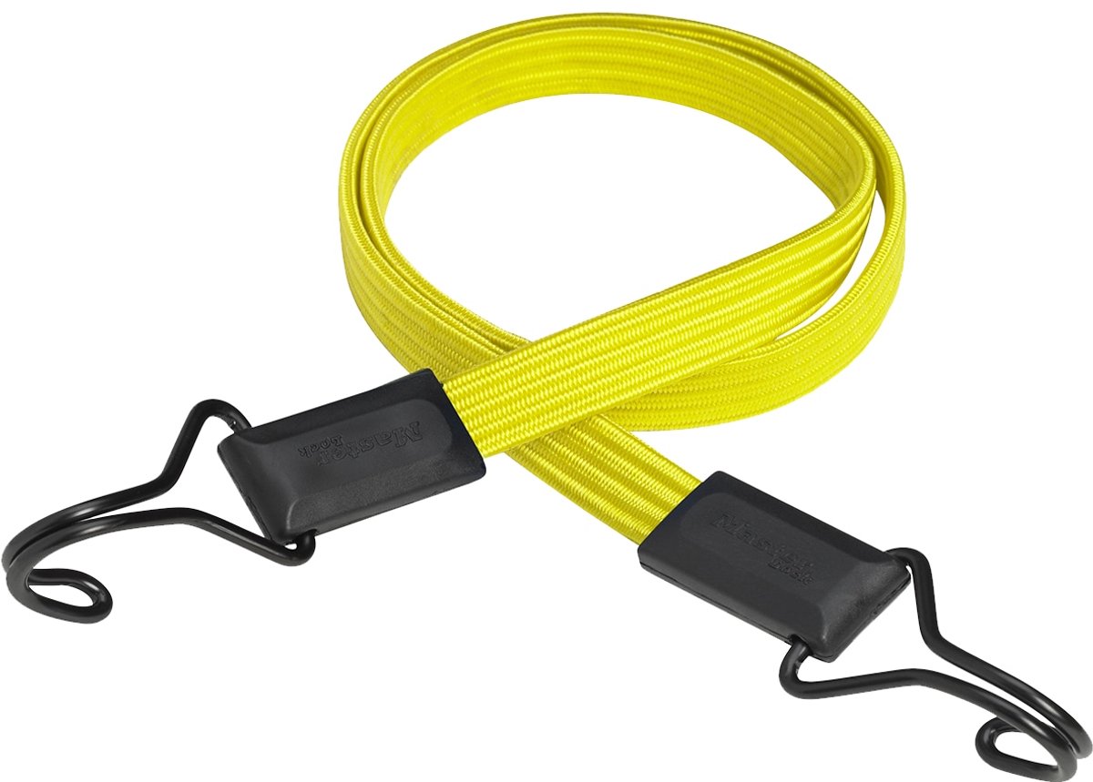 Masterlock flad spændestrop - med dobbeltkrog - 100cm x 18mm - 3226eurdat