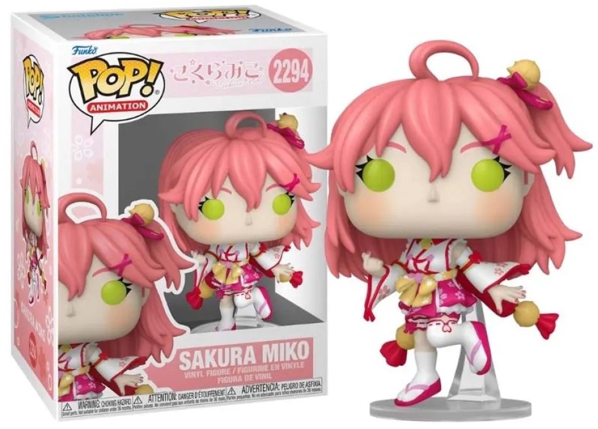Funko hololive sakura miko (pop! animation) vinyl figur 2294 unisex pop! - neutral - standard