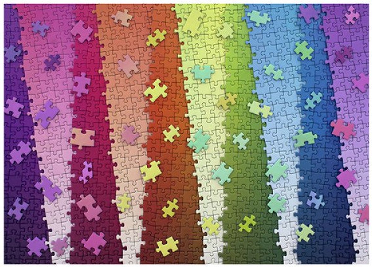 Ravensburger puslespil - puslespil - 1000 brikker