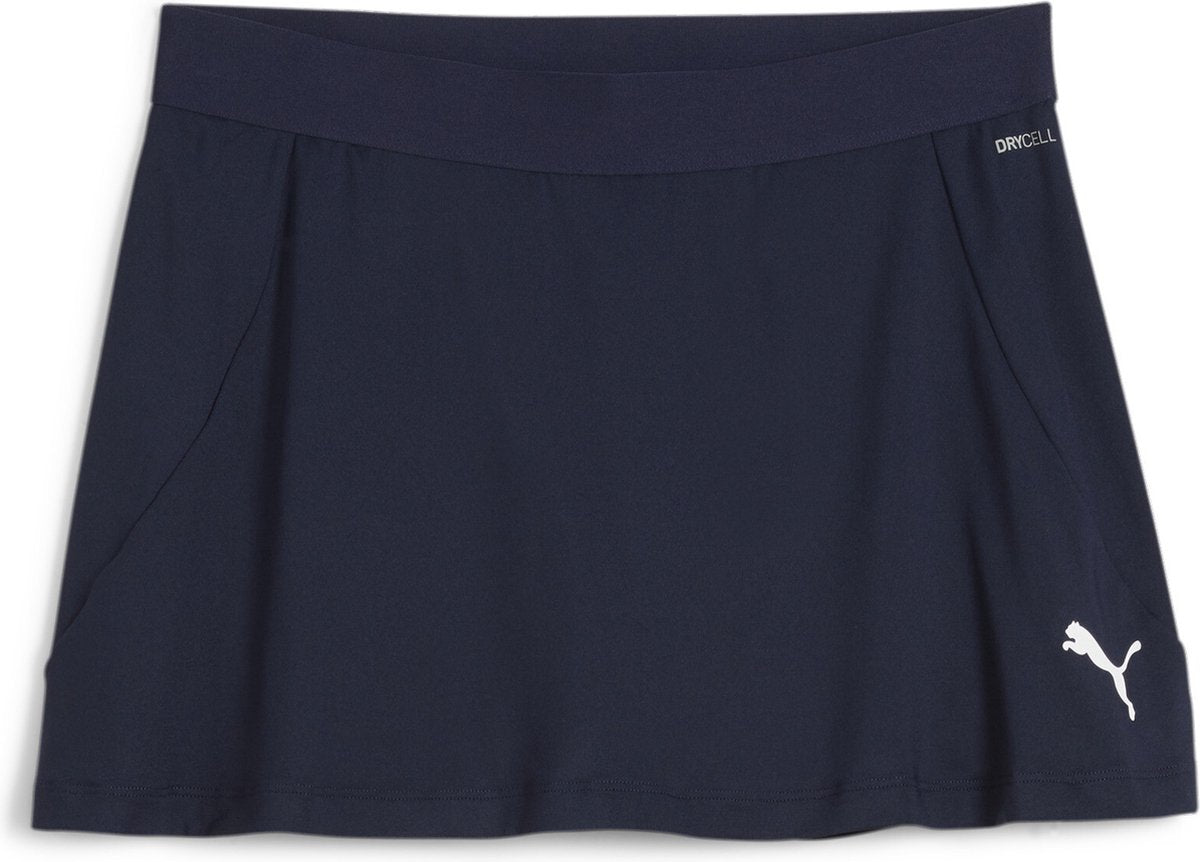 Puma teamgoal nederdel damesportsnederdel - marine-hvid
