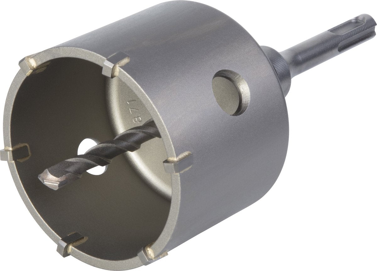 Wolfcraft - hulsav 76mm - sds plus - 76 mm planmonteret kasse elektrisk boremaskine - 5460000