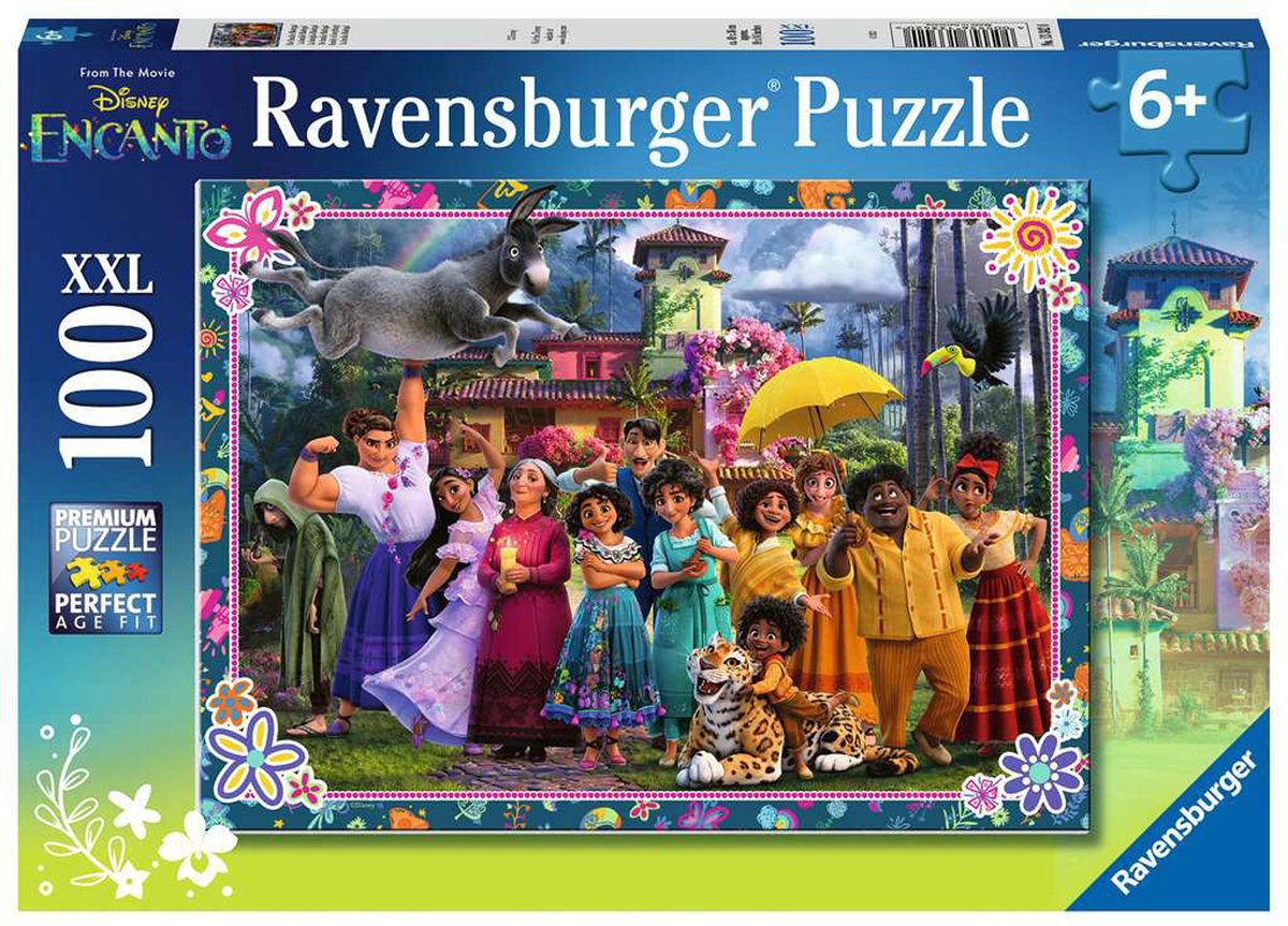Ravensburger charm xxl puslespil 100 brikker flerfarvet