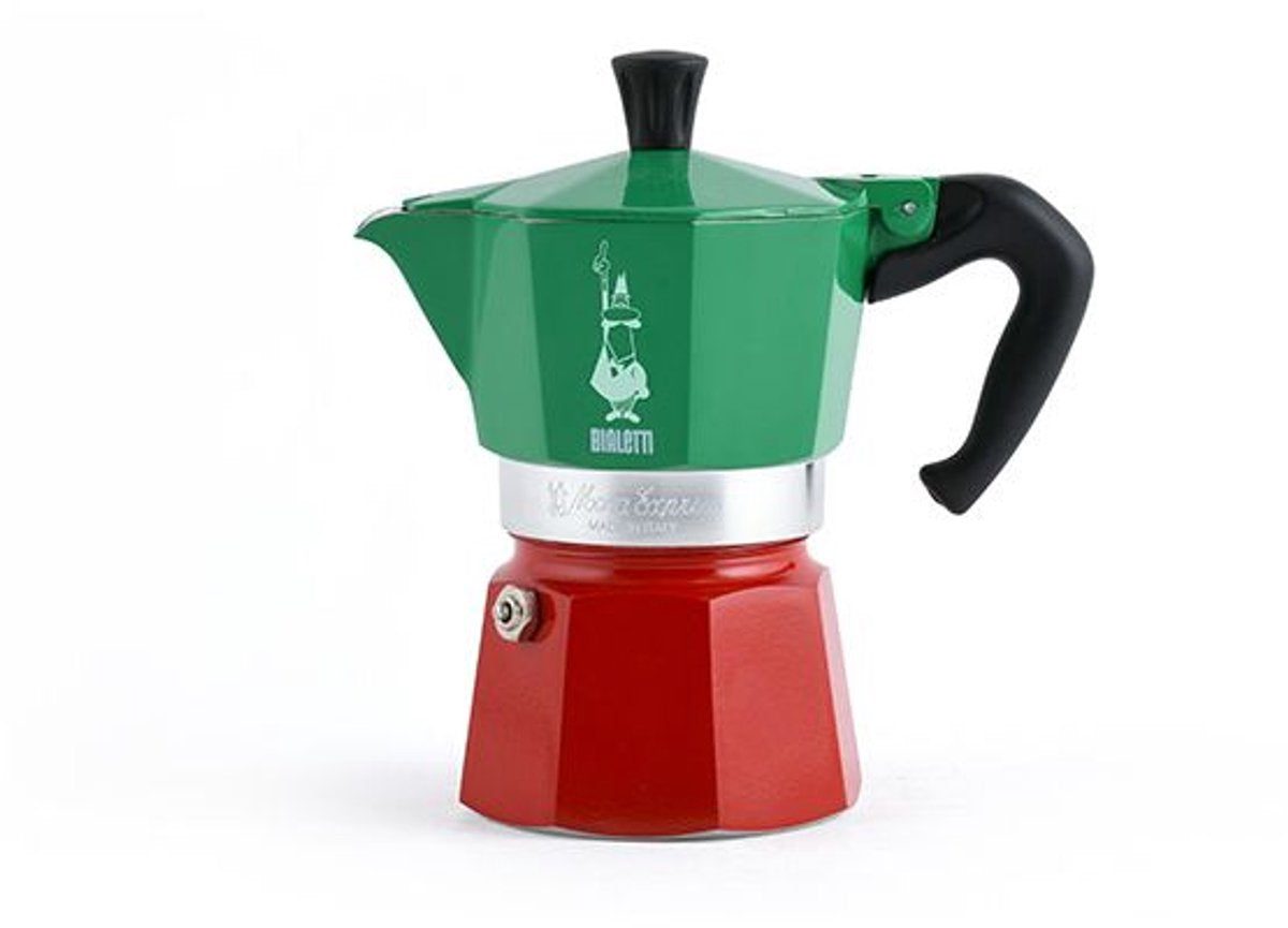 Bialetti moka express italia - perkolator - 3 kopper - aluminium