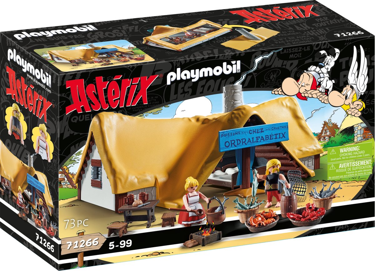 Playmobil Asterix Hoevenix's hytte - 71266