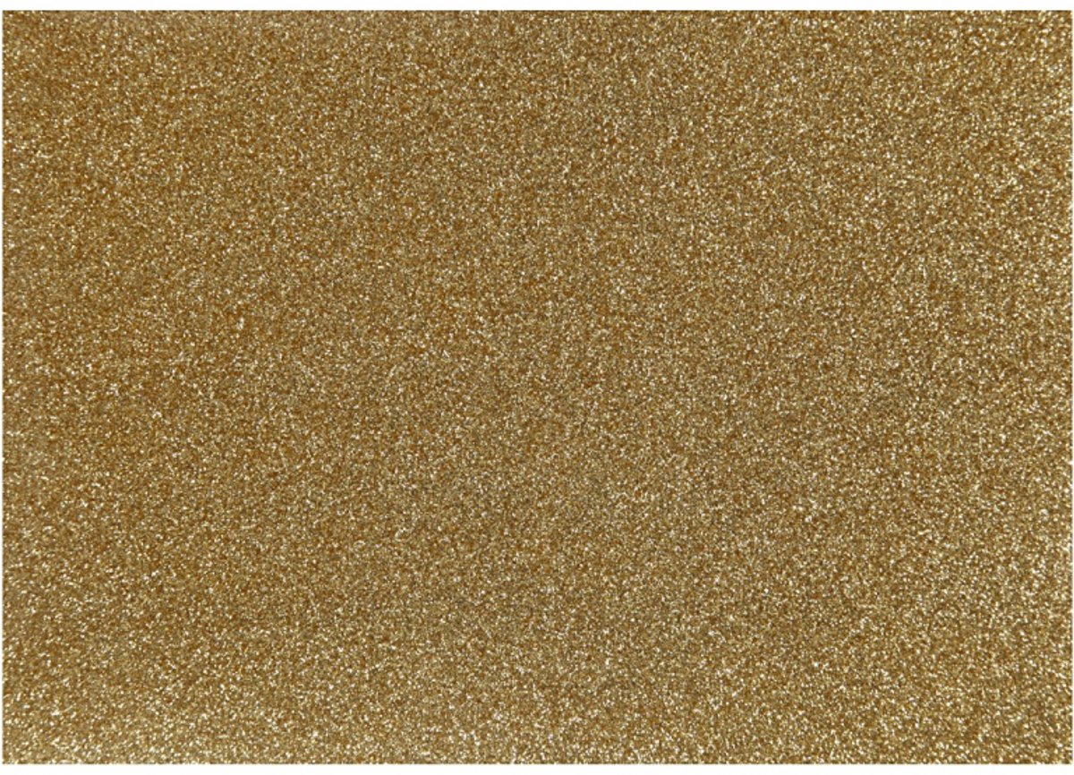 Creativ company strygefolie glitter guld, a5
