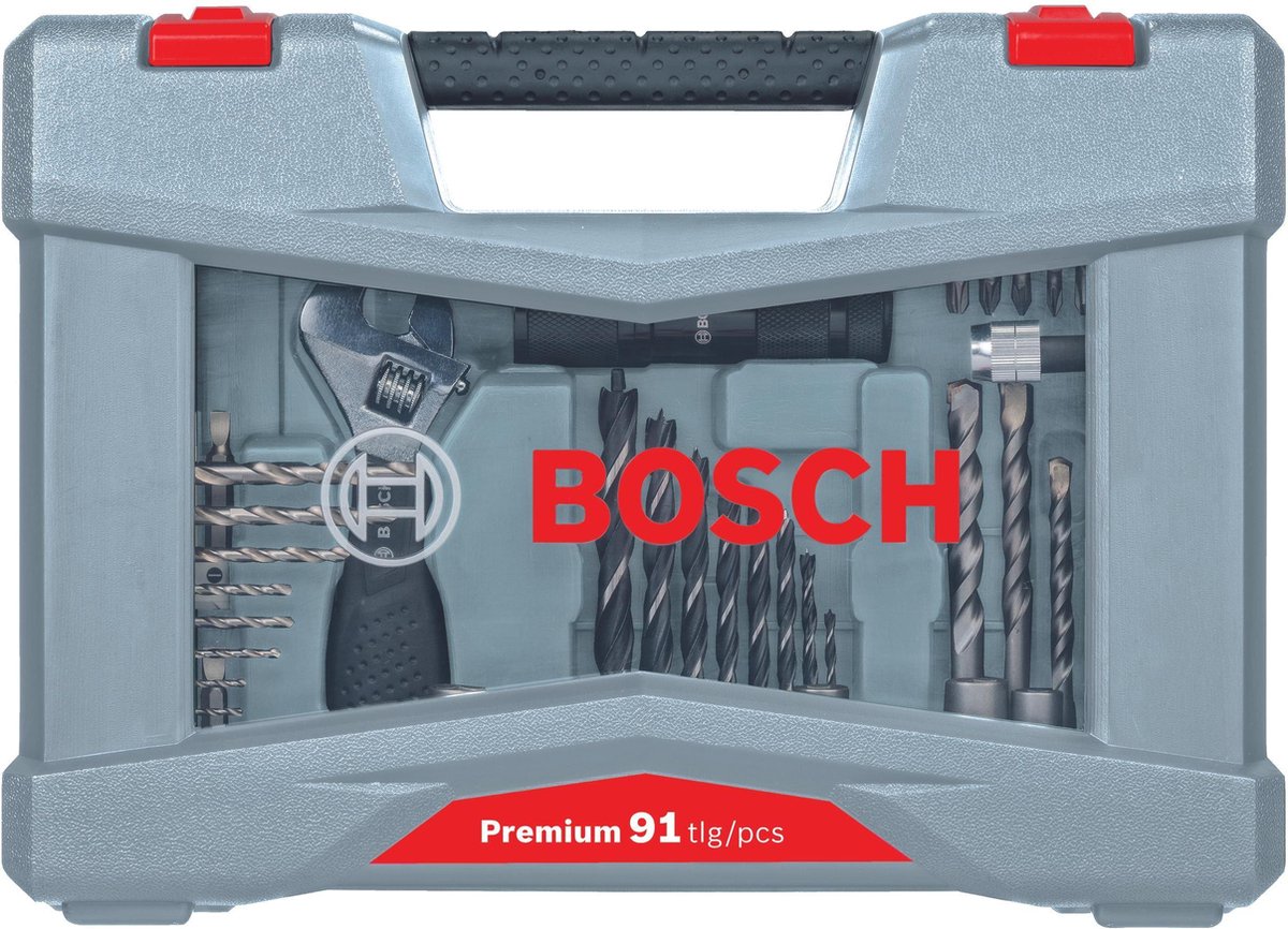 Bosch premium v-line boresæt - 91 dele