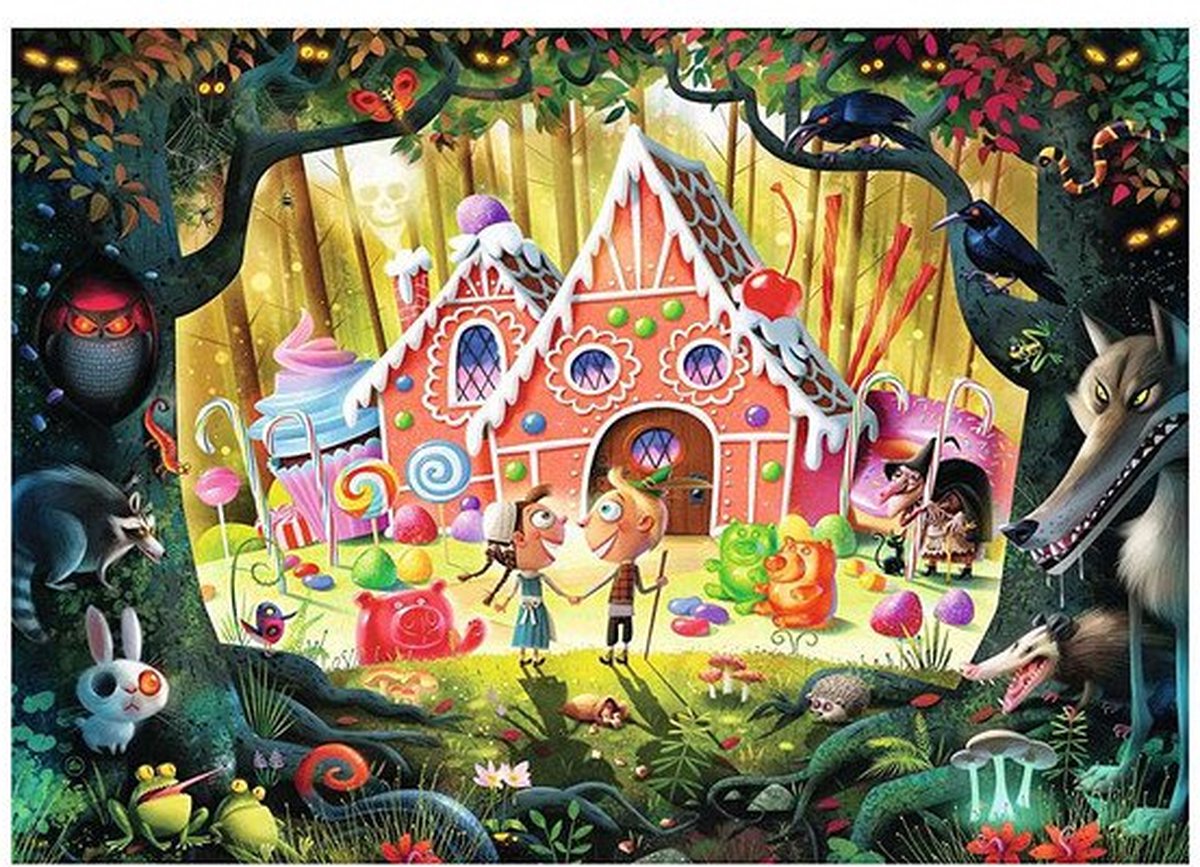 Ravensburger puslespil hansel og gretel - 1000 brikker fantasy.