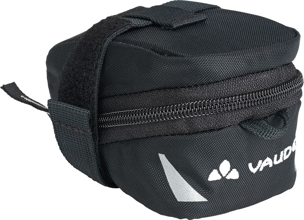 Vaude tube bag s cykeltaske - 0,3 l - sort - Velcrolukning