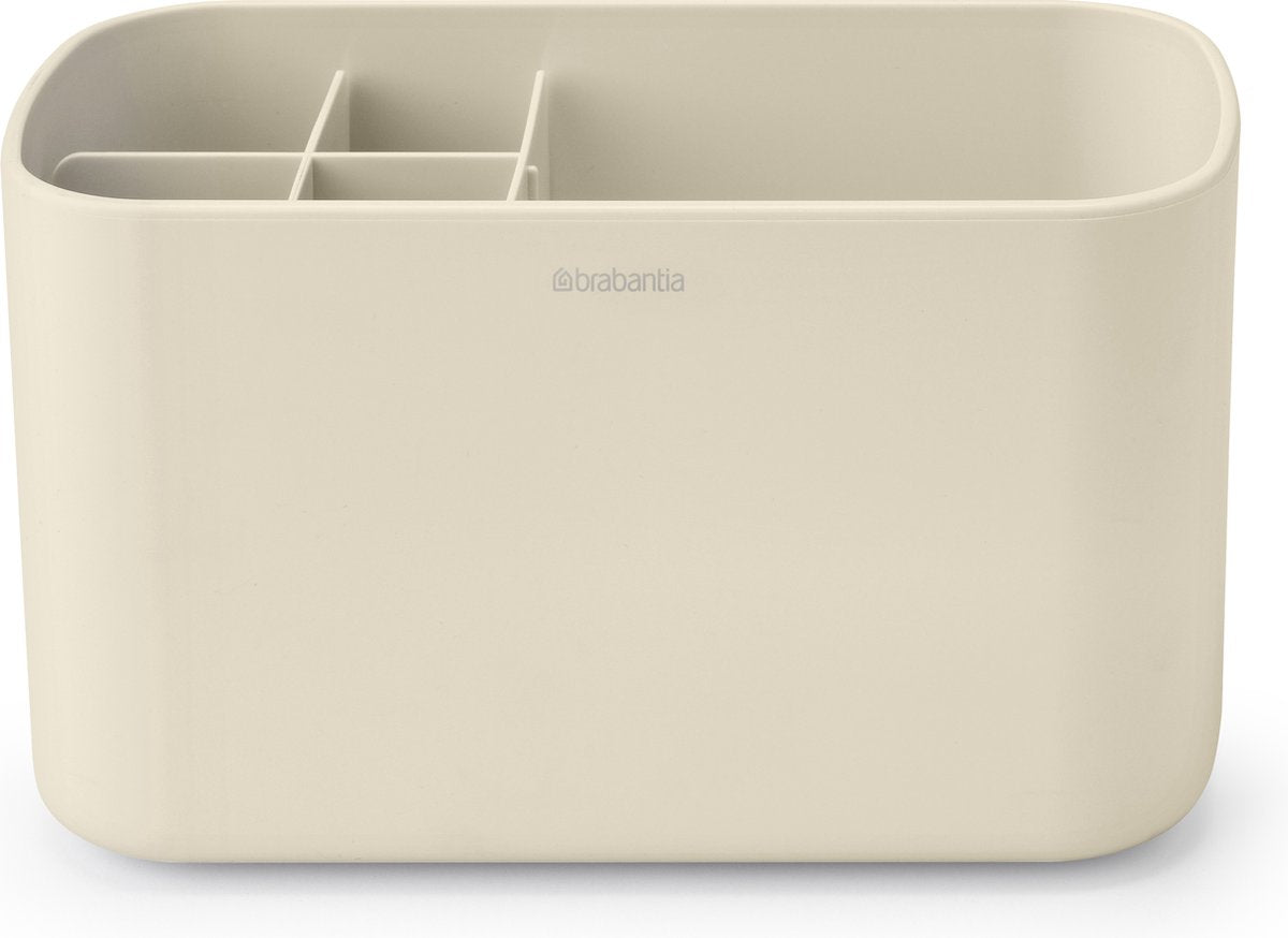 Brabantia renew tandbørsteholder - 11 x 19,6 x 9,9 cm - blød beige