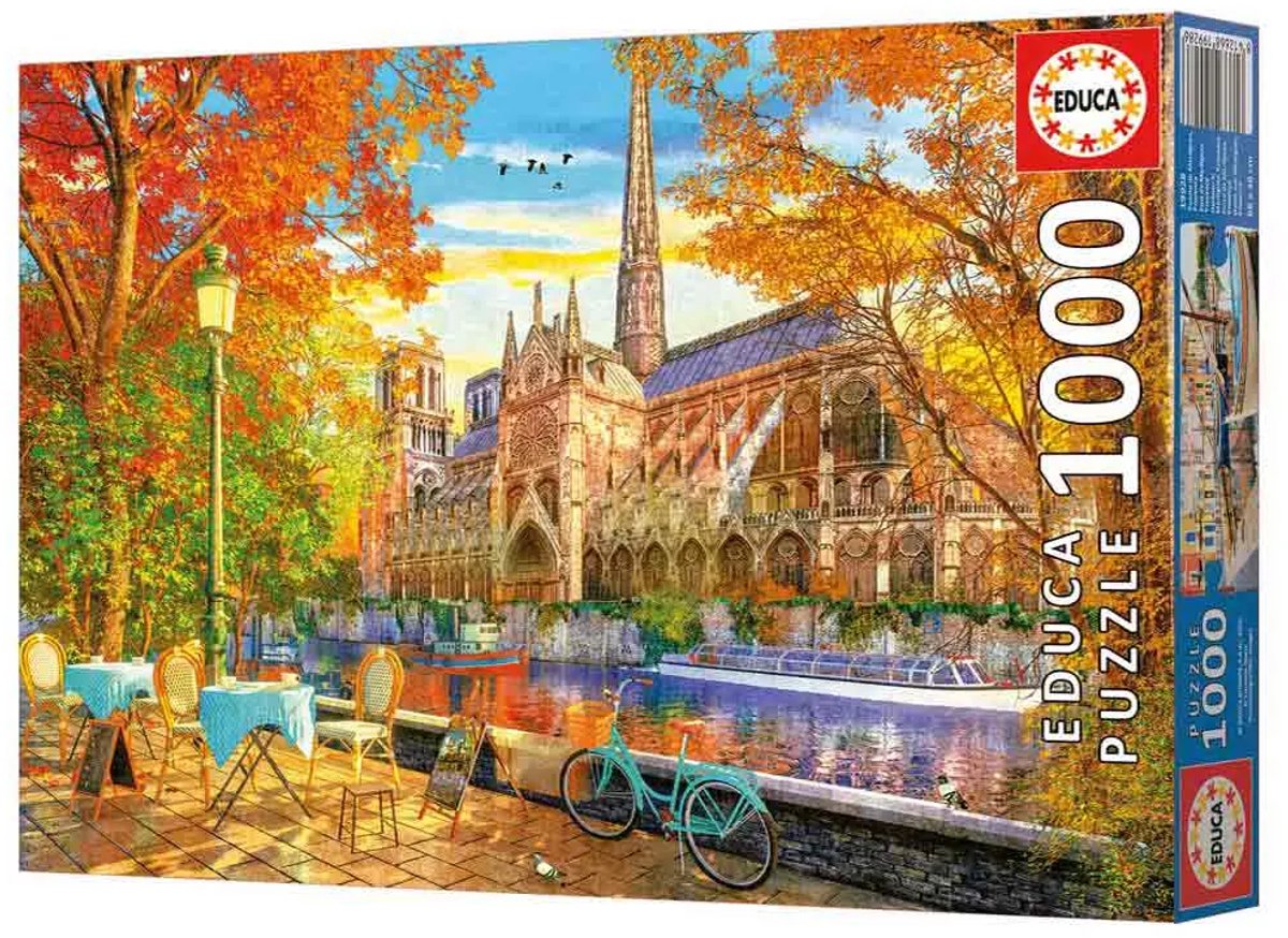 Educa - puslespil - 1000 brikker - otono notre dame - puslespil