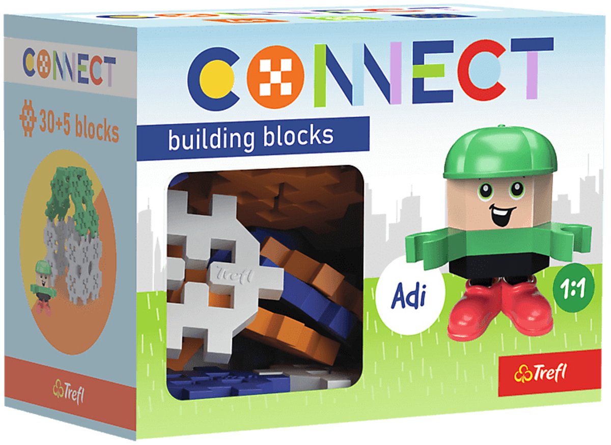 Trefl connect connect | byggeklodser adi 35 stk