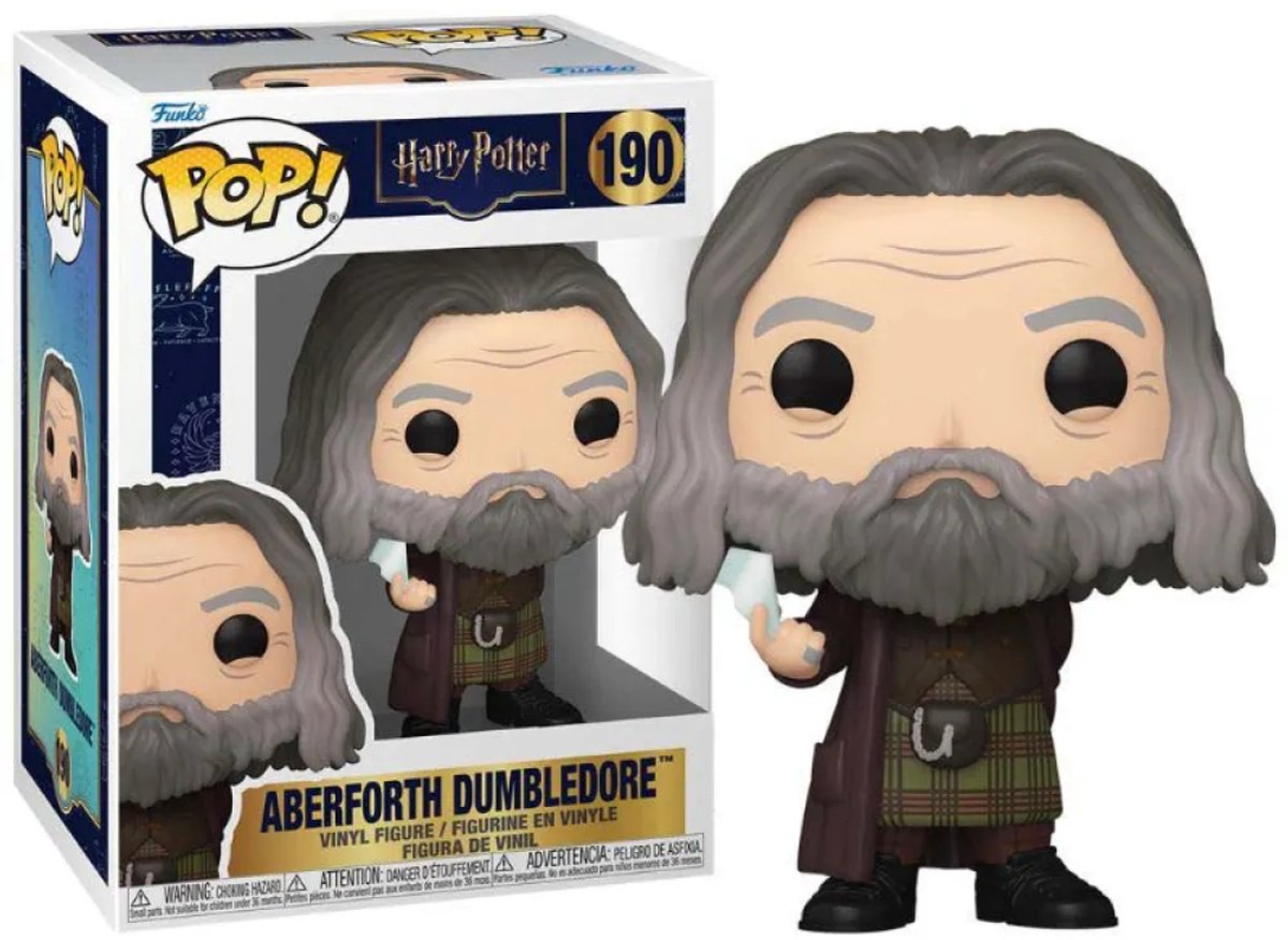 Funko Harry Potter Aberforth Dumbledore vinylfigur 190 unisex pop! - neutral - standard