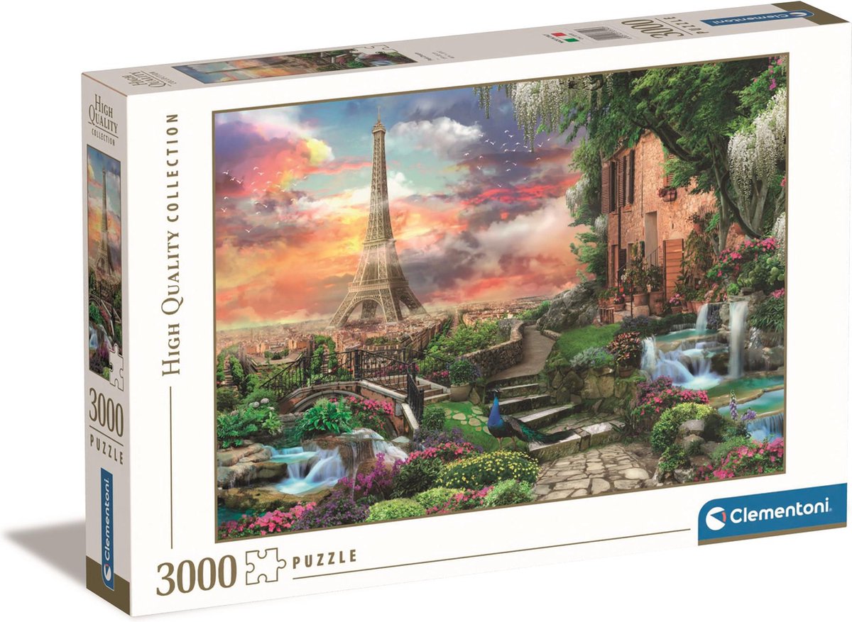 Clementoni puslespil paris dream, 3000 stk.