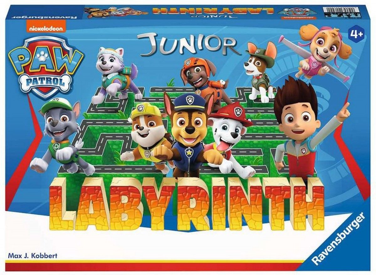 Ravensburger paw patrol junior labyrint - en leg