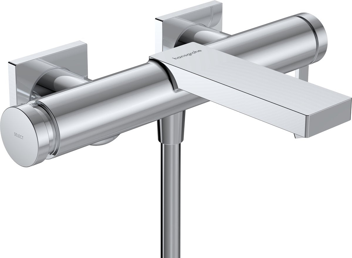 Hansgrohe tecturis e - badekars blandingsbatteri - etgrebsbetjening - krom