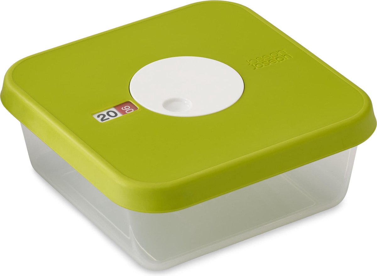 Joseph joseph dial madopbevaringsboks - datoangivelse - 1,2l - grøn