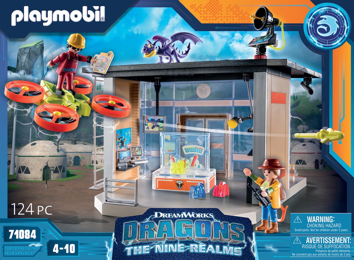 Playmobil drager: de ni rige icaris lab - 71084