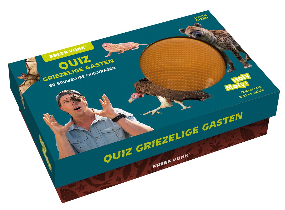 Billedbøger freek gnist dyr quiz uhyggelige fyre