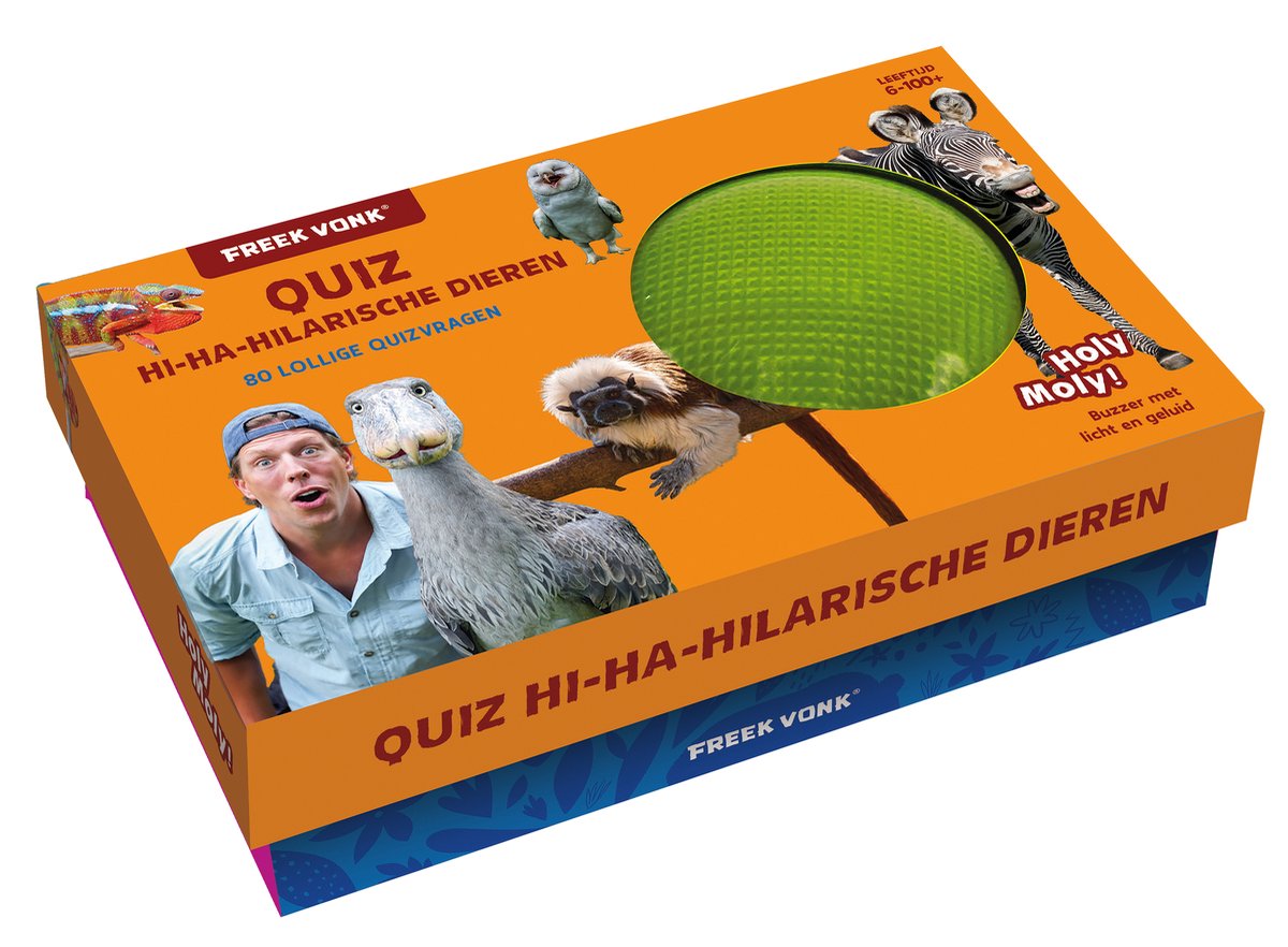 Billedbøger freek gnist dyr quiz sjove dyr