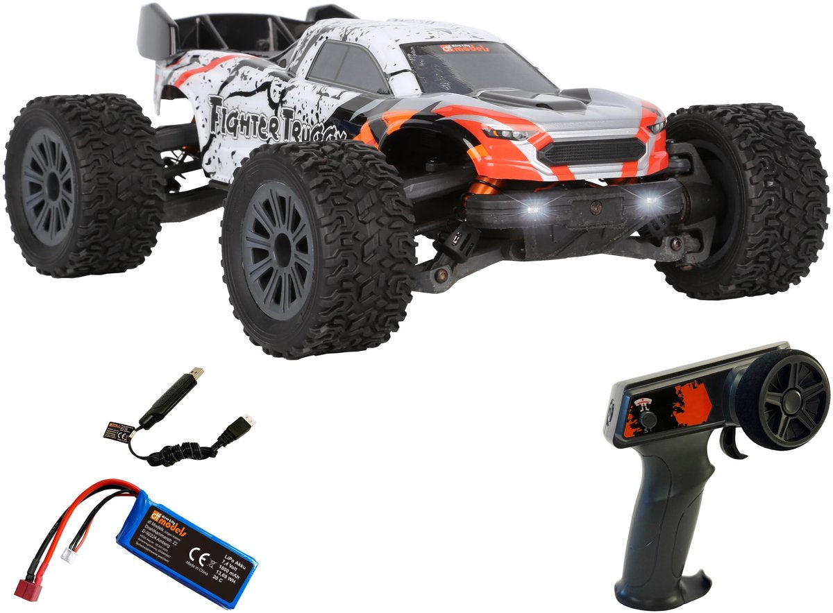 Df-modeller fightertruggy mini - 1 16 klar til at køre
