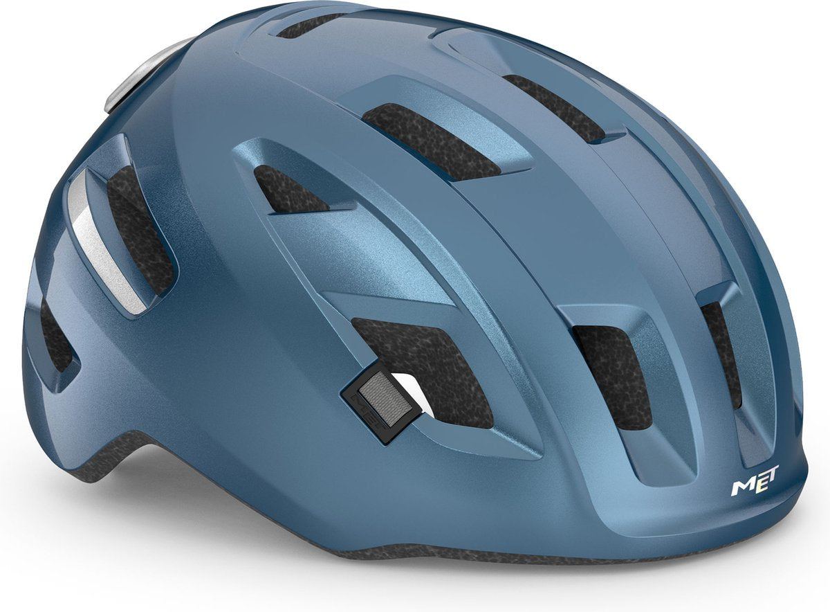 Med e-mob cykelhjelm mænd kvinder - cykelhjelm e cykel voksne - str. s (52-56cm) - nta8776 - marine