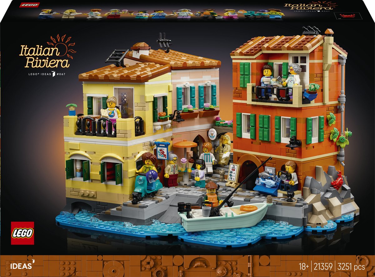 Lego ® ideas italienske riviera - 21359