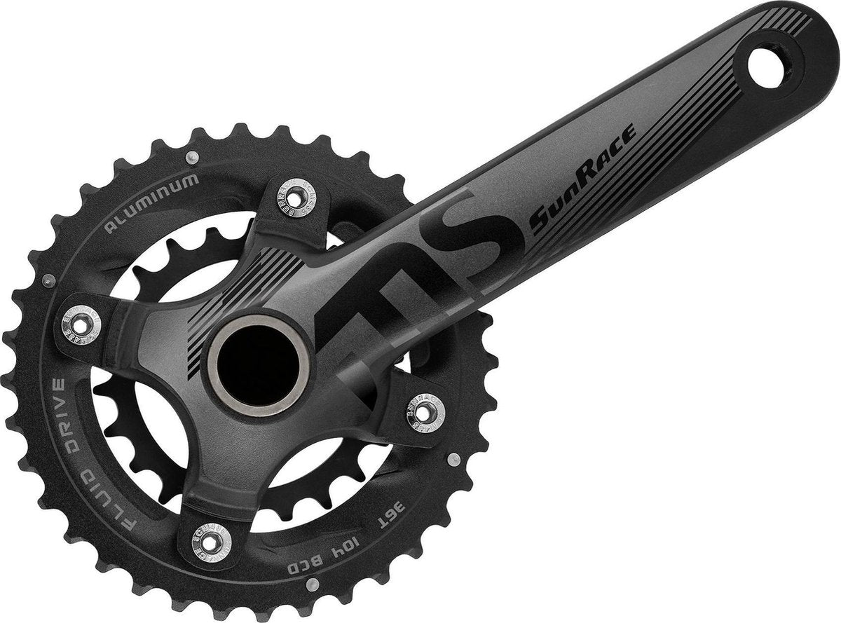 Sunrace Cranket Hollowtech FCMS66 10-trins 36 22t. 175 mm inkl. BBM97
