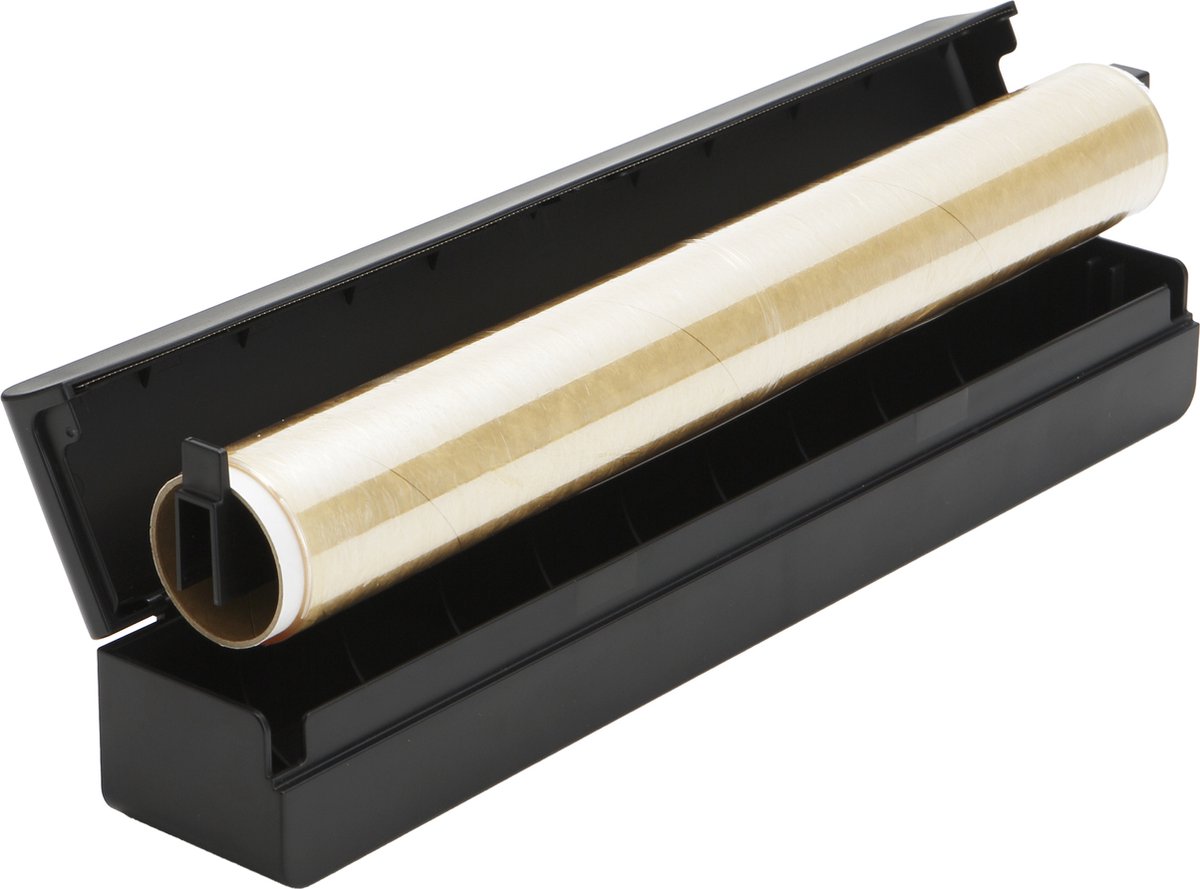 Yamazaki magnetisk husholdningsfilm dispenser - tårn - sort
