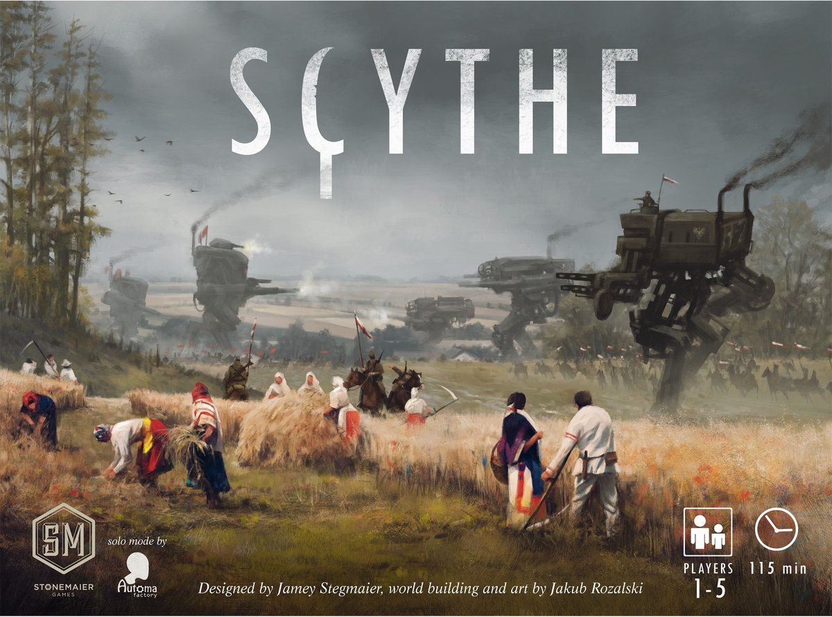 Asmodee Scythe - brætspil - engelsk