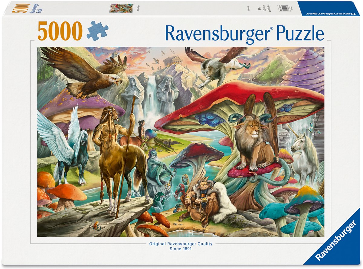 Ravensburger - champignon co - puslespil - 5000 brikker