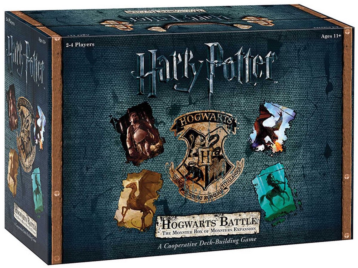 Usaopoly harry potter hogwarts kamp - udbygning - monsterkassen