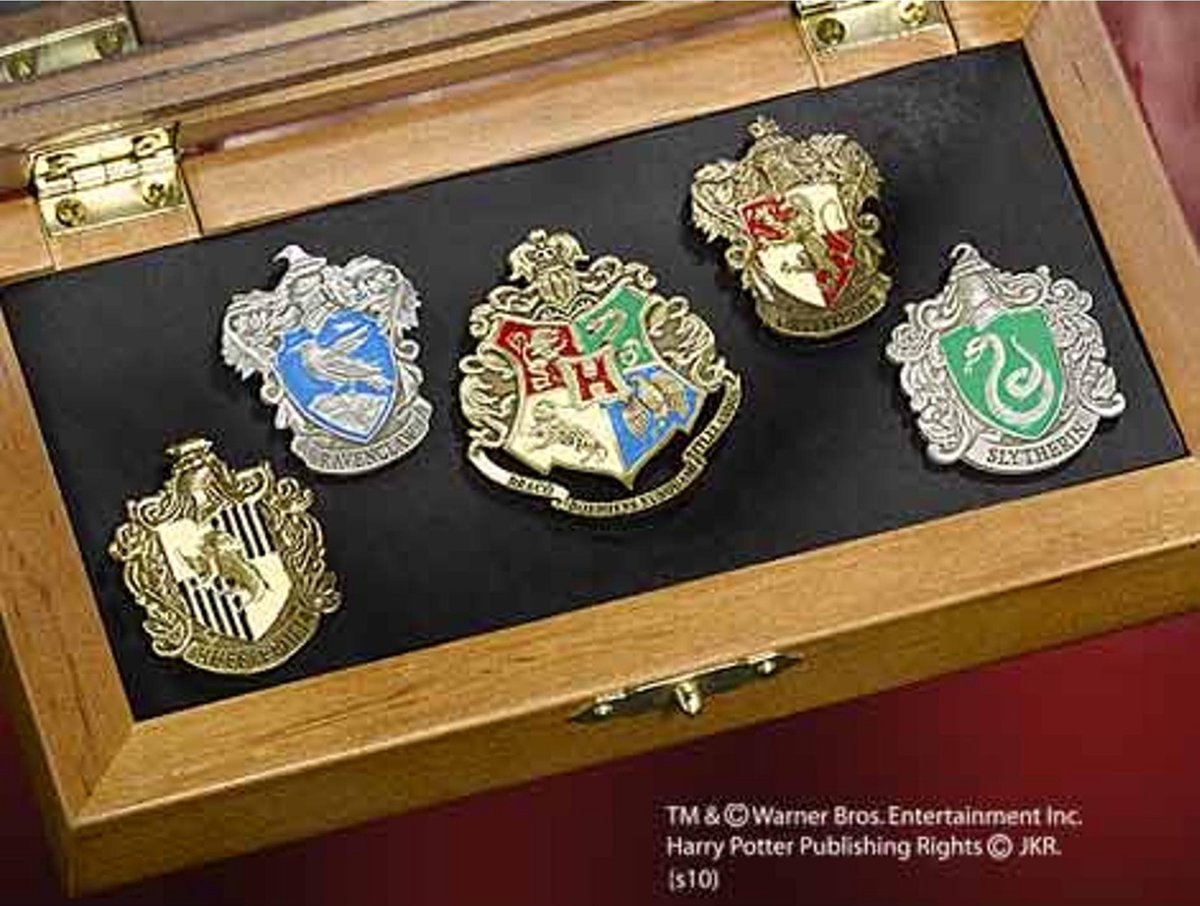 Den ædle samling hogwarts husnåle